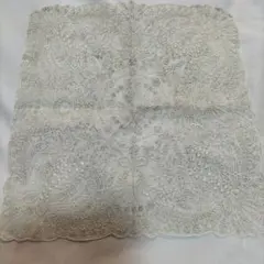 汕頭　スワトウ　刺繍ハンカチ　葡萄
