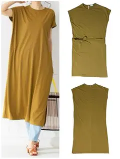 【組曲 xOggi コラボ】ドライハイゲージ天竺ワンピースM 日本製