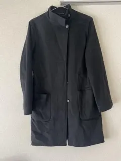 エスマックスマーラS MaxMara スタンドカラーコート