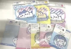 ちいかわ　シール　ジッパー　缶バッチ　8点セット　DAISO