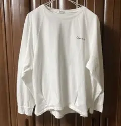 ESSEMEエシーム　長袖Tシャツ　ラグラン袖　綿100%