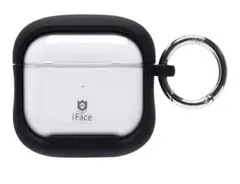 【Hamee】iFace AirPods 第3世代用 クリアケース ブラック