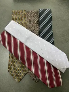 ブランドネクタイ 5本セット ビジネス系 ブランド混合