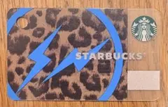 スターバックスカードSTARBUCKSフラグメント限定レオパード柄 藤原ヒロシのサムネイル