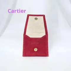 【非売品】Cartier カルティエ 時計 ジュエリー ケース ポーチ レッド