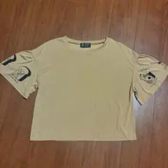 RIVET&SURGE 半袖Tシャツ ベージュ