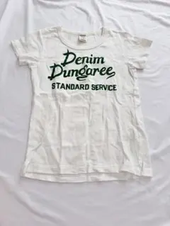 DENIM DUNGAREE Tシャツ 145cm ホワイトのサムネイル