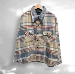 【70s〜80s】JCPenney CPOジャケット　チェック　三角タグ　古着のサムネイル