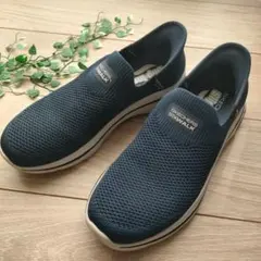 SKECHERS GOwalk ネイビー スリップインズ　25cm