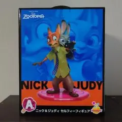 【一番くじ】ズートピア ニック & ジュディ セルフィーフィギュア