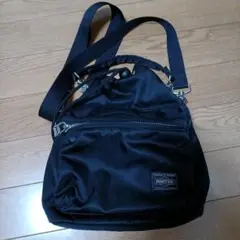 PORTER 巾着 ショルダーバッグ ブラック