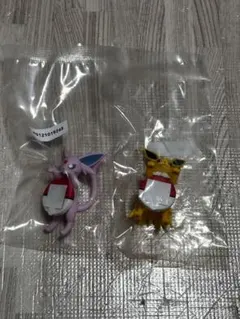 ポケモン一番くじ F賞 街歩きちらりんフレンズ エーフィ サンダース 2種セット