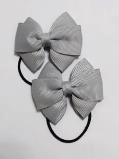 401 ヘアゴム　グレー