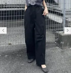 ungrid ビッグシルエットミリタリーパンツ
