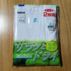 グンゼ　半ズボン下（前あき）Ｌ　2枚組　サラッとドライ
