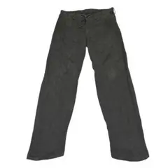 美品 WJK ダブルジェイケイ リネン100% ワイドストレートパンツ カーキのサムネイル