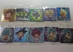 ドラゴンボール 超戦士 シールウエハース 超絶感謝の十周年 まとめ売り