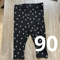 ペアマノン　スパッツ　　パンツ　90cm ハート