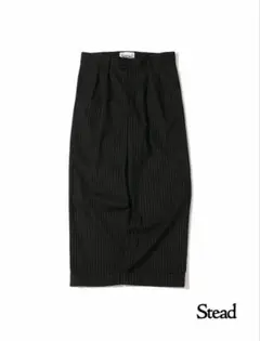 J.S.Homestead Stead BLACK STRIPE SLACKS