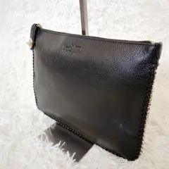 美品✨️COACH ターンロッククラッチバッグ　 y2k 　黒　パーティーバッグ