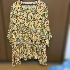 チャイハネ 花柄チュニック 7分袖のサムネイル