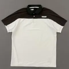 tfw49 ティーエフダブリュー ポロシャツ XL メンズ ゴルフ カラーレス