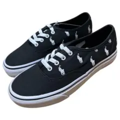 POLO RALPH LAUREN KEATON スニーカー ブラック