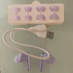 両耳のみ（ケースなし）Anker Soundcore P40i パープル