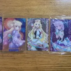 ホロライブウエハース第2、3弾カード桃鈴ねね/角巻わため/猫又おかゆ