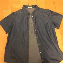 アースミュージックエコロジー デニムシャツ