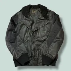 old UNIQLO　KMコーティッドクロスミリタリーブルゾン