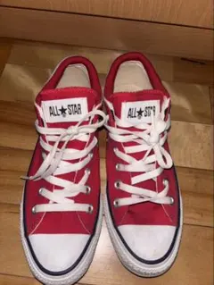 CONVERSE コンバース　オールスター 24.5 A-RIB OX 赤のサムネイル