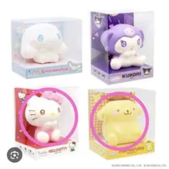 iBLOOM サンリオキャラクターズ マスコットスクイーズ 4種セット