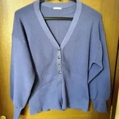 【used】 GU 長袖カーディガン