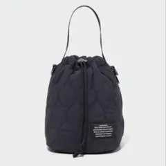 GU×UNDERCOVER キルティングサコッシュ 黒