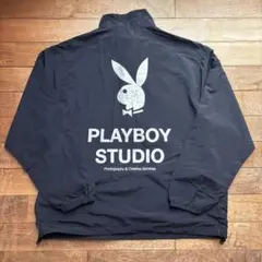 古着　値下げ！90's PLAYBOY nylon anorak parka Lのサムネイル