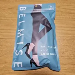 BELMISE スリムレギンス M マリンネイビー新品