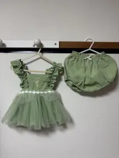 cottoli ティンカーベル ベビー ワンピース ブルマ セット 70