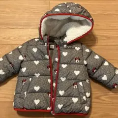 ベビーギャップ　Disney ミニーマウス 中綿コート 3歳用