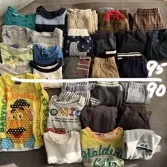 早い者勝ち！格安！男の子まとめ売り　90 95 長ズボン　トレーナーロンT 長袖