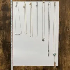 ネックレス、ヘアクリップセット