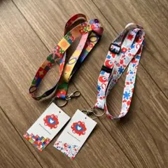 万博　ミャクミャク　ストラップ 2本セット