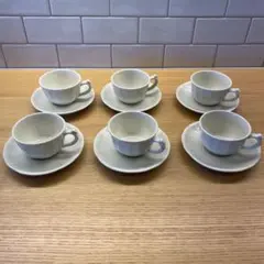 白山陶器 カップ＆ソーサー 森正洋 6セット - メルカリ