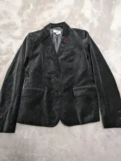 ベロア テーラードジャケット