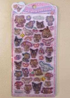 【正規品】日焼け サンリオキャラクターズ うるちゅる シール キティ