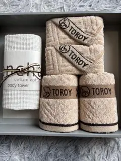 【新品】TOROY タオルセット ベージュのサムネイル