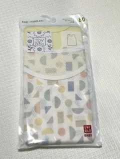 ユニクロ　コットンメッシュタンクトップ　80