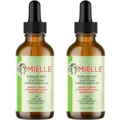 2個セット MIELLE ミエーレ スカルプ＆ヘア ストレングスニングオイルのサムネイル