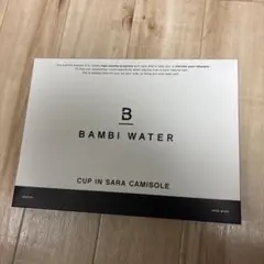 BAMBI WATER CUP IN SARA CAMISOLE 黒 M