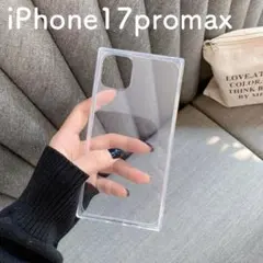 iPhoneケース スマホケース スクエア 透明 iPhone17promax